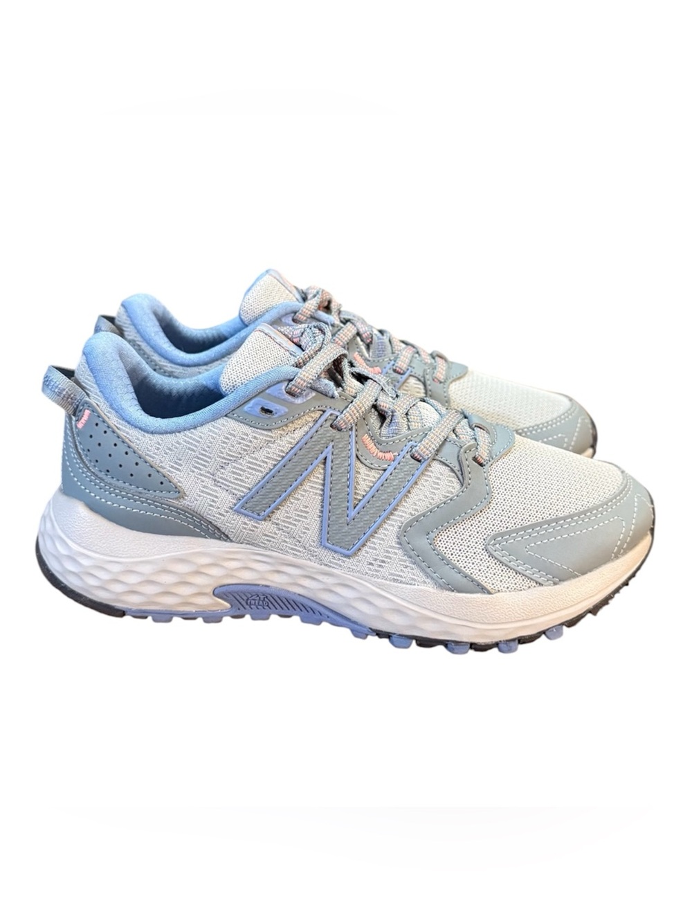 New Balance 410 V7 Women's Trail Running Shoes - Gray/Light Blue Women’s Size 7